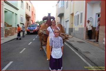 Romería popular y actos para los más pequeños en Lomo Cementerio/Agustín Cabrera y TA.